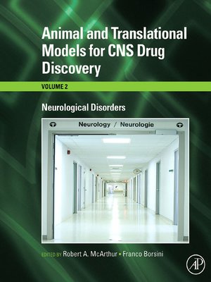 cover image of Animal and Translational Models for CNS Drug Discovery